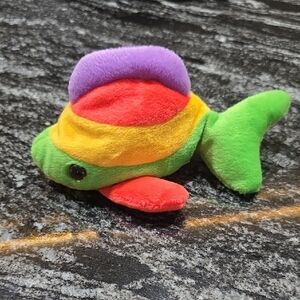 Colorful Plush Fish Stuffed Animal
